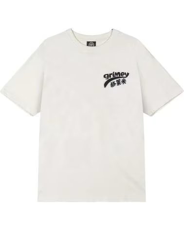 GRIMEY CAMISETA DE MANGA CORTA GAC789-OWH EN BLANCO PARA UNISEX OFF WHITE