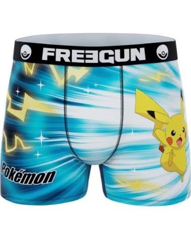 FREE GUN BOXER FREEGUN PIKACHU PKM8 PIK STANDARD LENGHT BRIEF VARIOS COLORES