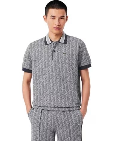 LACOSTE POLO DE MANGA CORTA DH141741I EN PARA HOMBRE GRIS