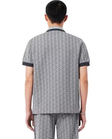 LACOSTE POLO DE MANGA CORTA DH141741I EN PARA HOMBRE GRIS