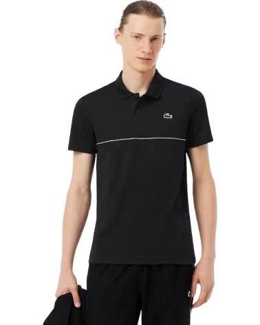 LACOSTE POLO DE MANGA CORTA DH0171031 EN PARA HOMBRE NEGRO
