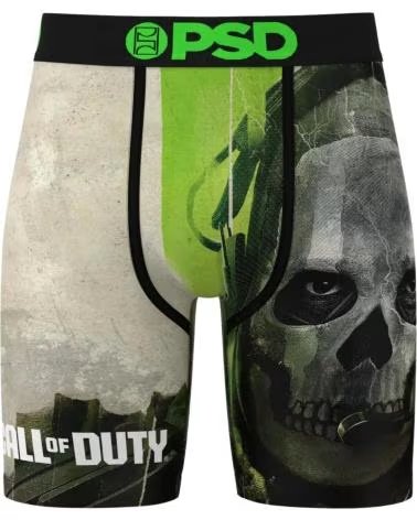 PSD BOXER BRIEF CALL OF DUTY GHOST STANDARD LENGTH REF 1177340 VERDE