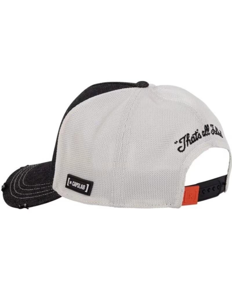 CAPSLAB GORRA NEGRA MANO BUGS HAN TRUCKER CAP NEGRO