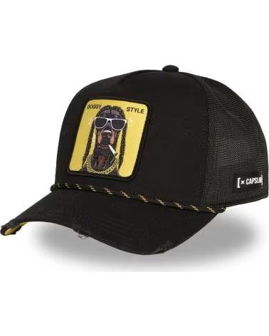 CAPSLAB GORRA CLHIPDOGGY09 EN PARA UNISEX NEGRO