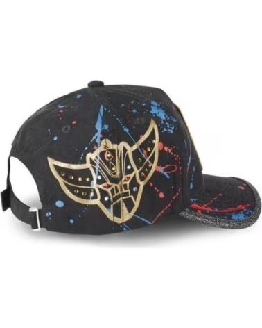 CAPSLAB GORRA NEGRA MAZINGER Z GOL1 PAINTED NEGRO