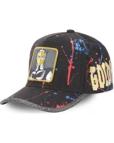 CAPSLAB GORRA NEGRA MAZINGER Z ACT1 TRUCKER NEGRO