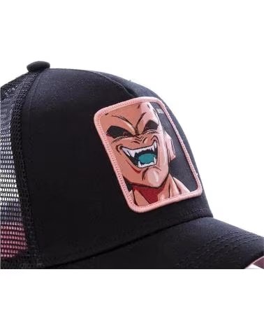CAPSLAB GORRA DRAGON BALL BUU TRUCKER BLACK PINK
