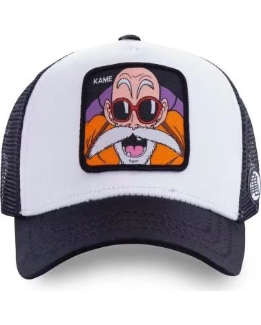 CAPSLAB GORRA S MORADA-BLANCA MAESTRO TORTUGA BORDADO FRENTE VISERA BLANCO