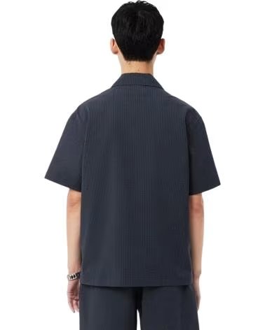 CAMISA LACOSTE CH2355 DE MANGA CORTA A RAYAS A