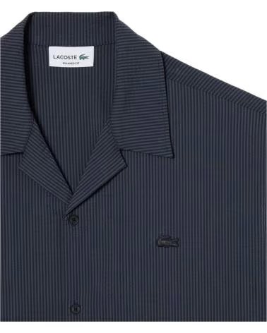 CAMISA LACOSTE CH2355 DE MANGA CORTA A RAYAS A