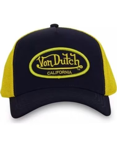 VON DUTCH GORRA CAS1CTBLYE EN NEGRO PARA UNISEX AMARILLO