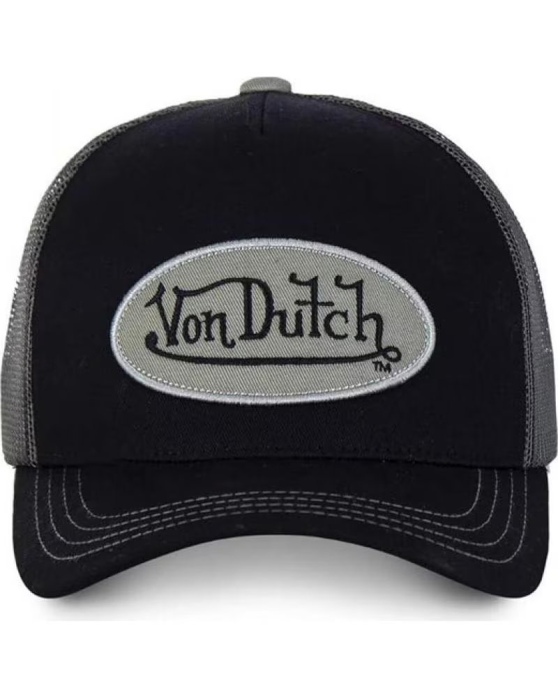 VON DUTCH Gorra Trucker Cap en negro para unisex NEGRO