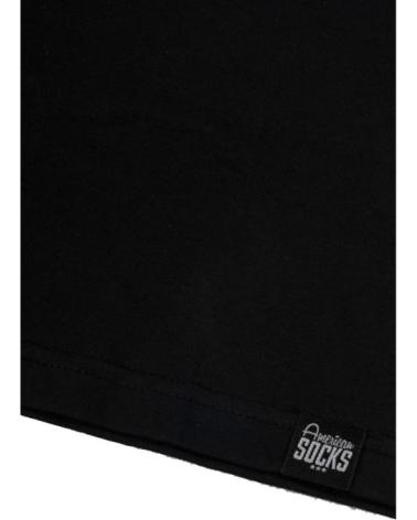 AMERICAN SOCKS CAMISETA NEGRA FAKE LOVE TEE NEGRO