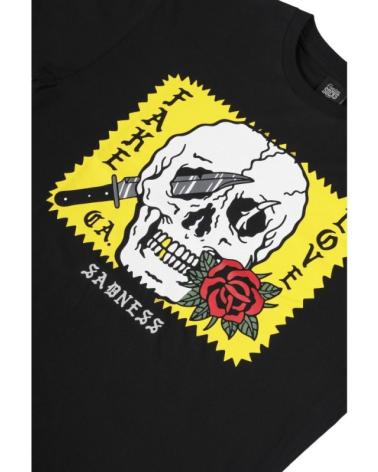 AMERICAN SOCKS CAMISETA NEGRA FAKE LOVE TEE NEGRO