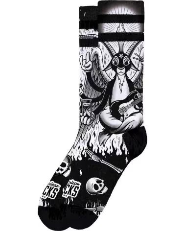 AMERICAN SOCKS Calcetines As53309 en multicolor para unisex NEGRO