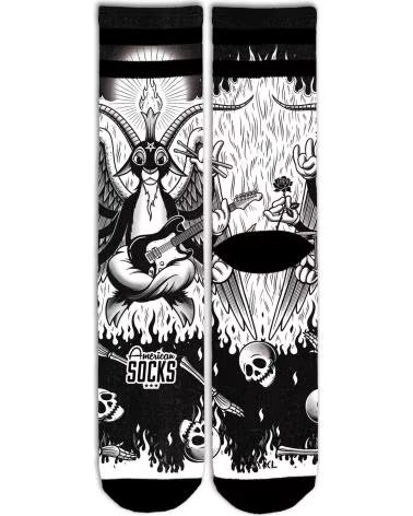AMERICAN SOCKS Calcetines As53309 en multicolor para unisex NEGRO