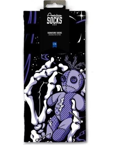 AMERICAN SOCKS CALCETINES S VOODOO MID HIGH SIGNATURE SOCKS NEGRO