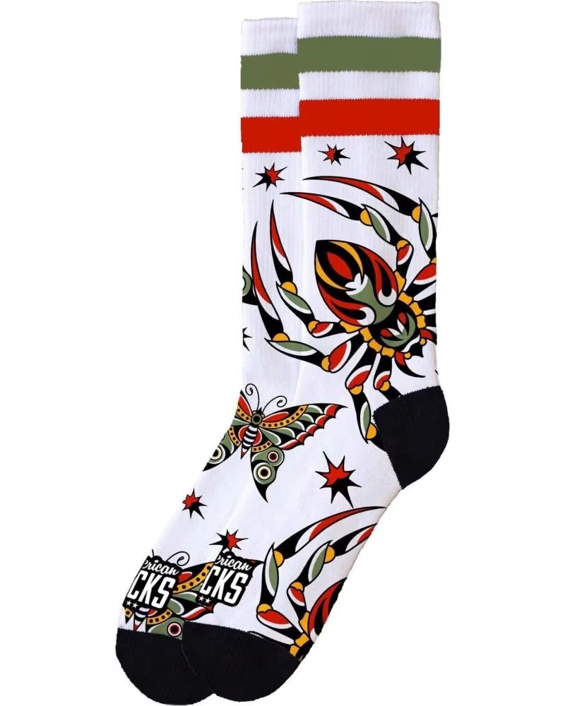 Home-AMERICAN-SOCKS-ACCESORIOS-EN-COLOR-PARA-ACCESORIOS-BLANCO