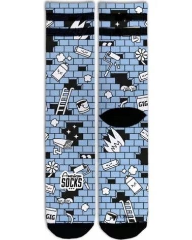 AMERICAN SOCKS CALCETINES THE WALL MID HIGH VARIOS COLORES