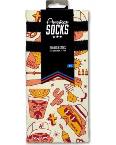 AMERICAN SOCKS CALCETINES TACOS AND VATOS EN PARA UNISEX MULTICOLOR