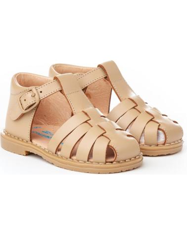 Sandali per Bambino ANGELITOS SANDALIA PIEL 539 CAMEL