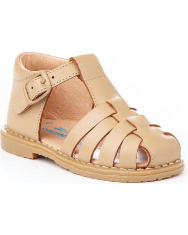 Sandali per Bambino ANGELITOS SANDALIA PIEL 539 CAMEL