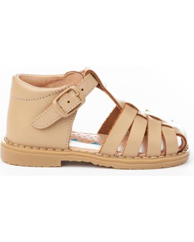 Sandali per Bambino ANGELITOS SANDALIA PIEL 539 CAMEL