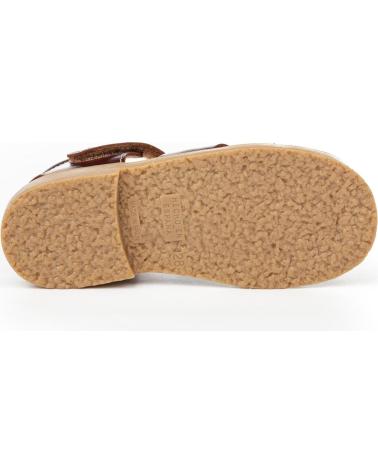 Sandali per Bambina e Bambino ANGELITOS SANDALIA PIEL 558 CUERO