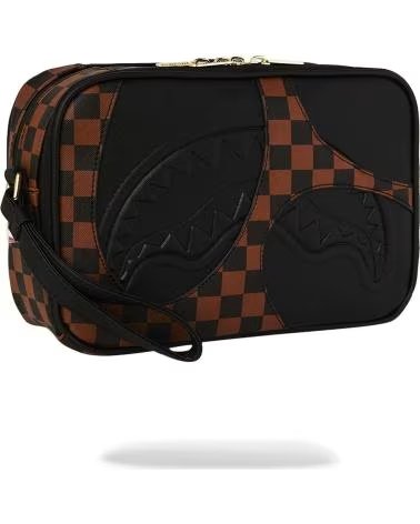 SPRAYGROUND NECESER MARRON JETSTREAM BROWN TOILETRY VARIOS COLORES