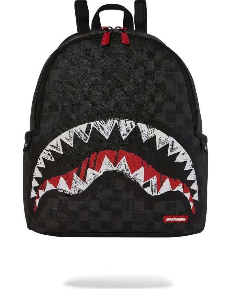 SPRAYGROUND MOCHILA NEGRA SCRIBBLE SHARK SAVAGE BACKPACK NEGRO