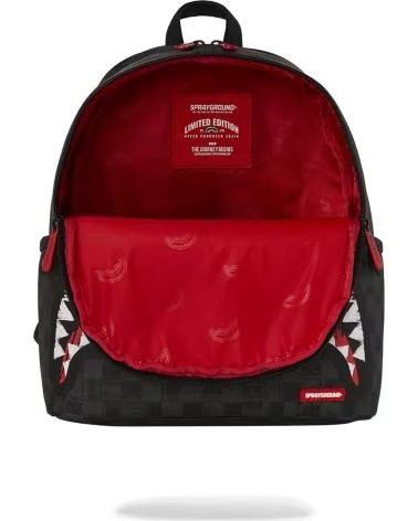 SPRAYGROUND MOCHILA NEGRA SCRIBBLE SHARK SAVAGE BACKPACK NEGRO