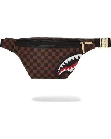 SPRAYGROUND RINONERA MARRON SAWTOOTH SHARKS IN PARIS SAVVY CROSSBODY VARIOS COLORES