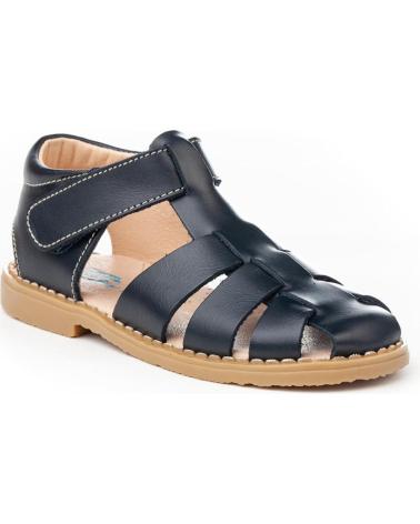 boy Sandals ANGELITOS SANDALIA PIEL 558 MARINO