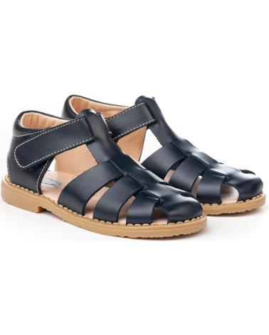 boy Sandals ANGELITOS SANDALIA PIEL 558 MARINO
