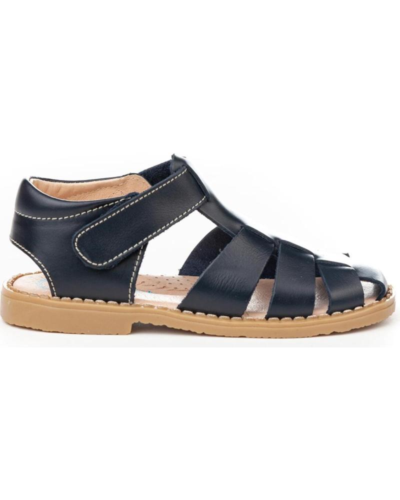 boy Sandals ANGELITOS SANDALIA PIEL 558 MARINO