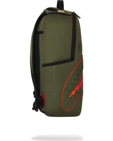 SPRAYGROUND MOCHILA VERD NYLON SHARK CENTRAL ARMY DLX-RIPSTOP BACKPACK VERDE