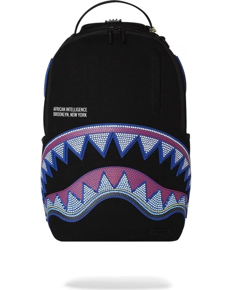 SPRAYGROUND MOCHILA NEGRA AI SF CENTRAL BACKPACK NEGRO