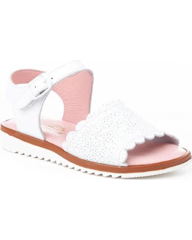 Sandalen für Mädchen ANGELITOS SANDALIA PIEL 571 BLANCO