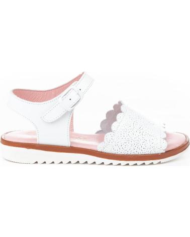 Sandalen für Mädchen ANGELITOS SANDALIA PIEL 571 BLANCO