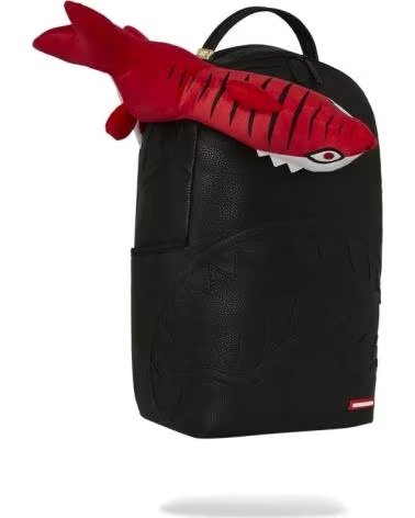 SPRAYGROUND MOCHILA NEGRA TIBURON 1 OFF BAGS BITE BACKPACK NEGRO