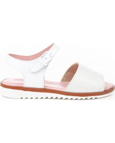 Sandalen für Mädchen ANGELITOS SANDALIA PIEL 572 BLANCO