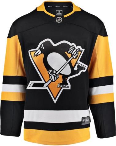 FANATICS CAMISETA NEGRA PENGUINS MESH HOCKEY JERSEY NEGRO