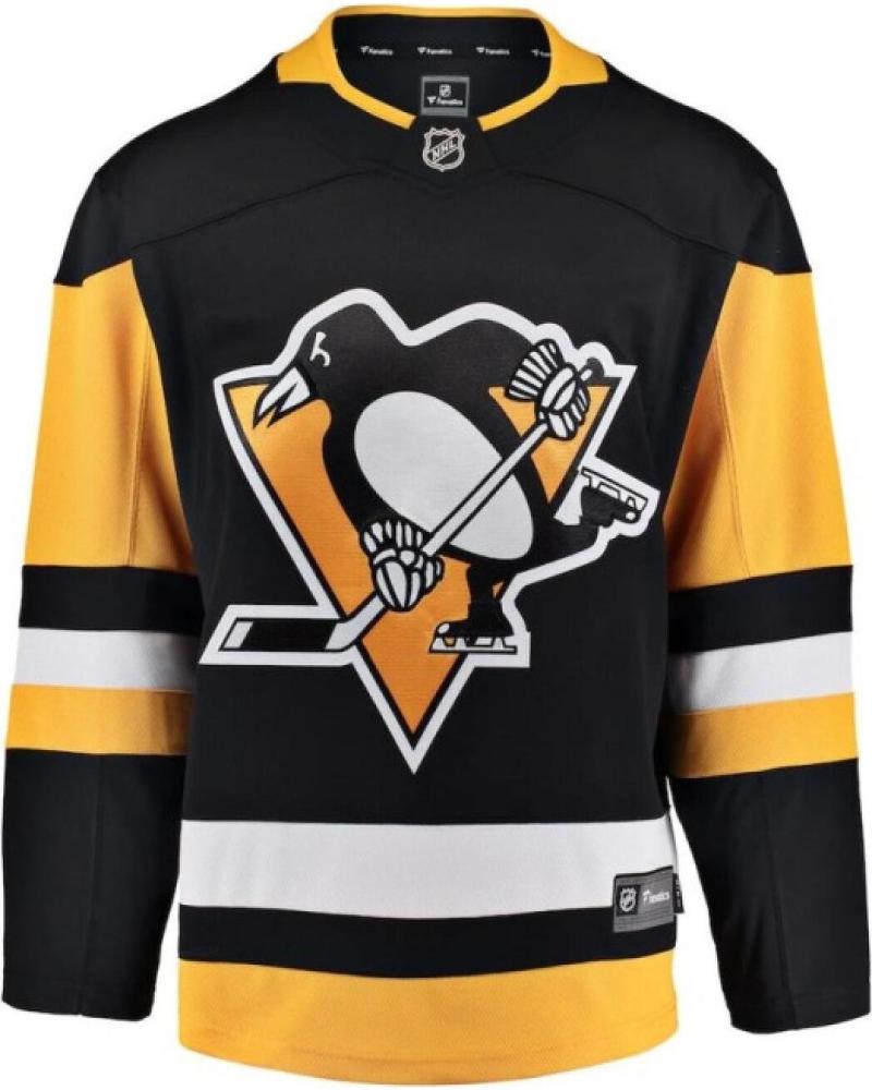 FANATICS CAMISETA NEGRA PENGUINS MESH HOCKEY JERSEY NEGRO
