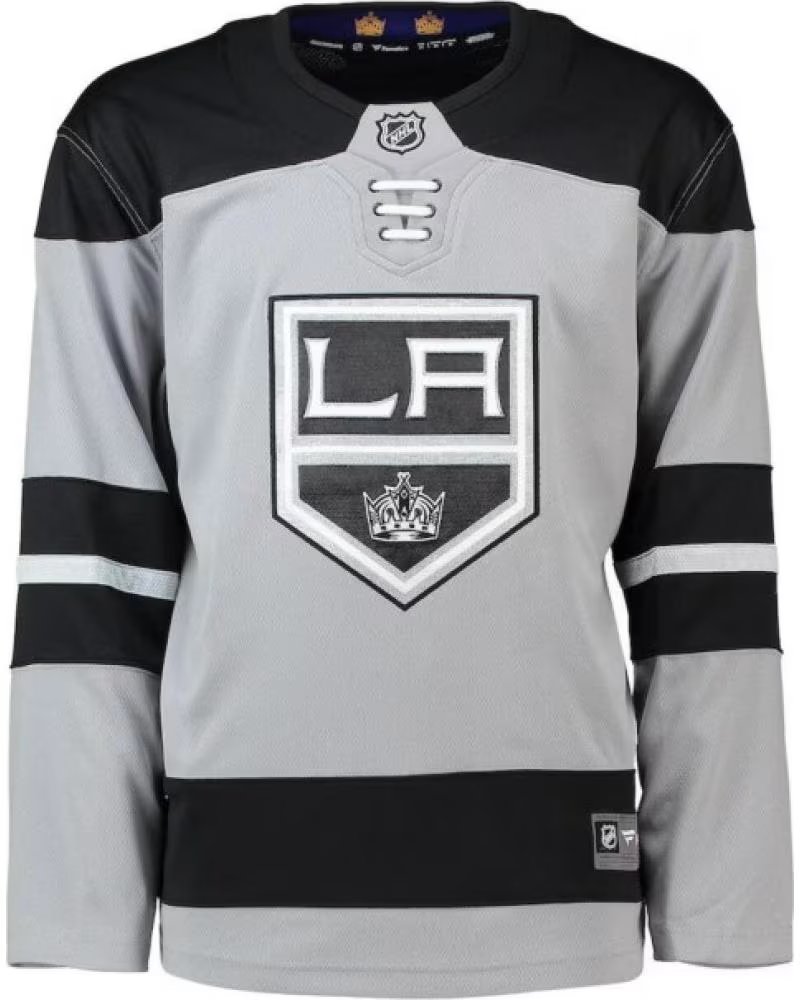 FANATICS CAMISETA LOS ANGELES KINGS NHL HOCKEY JERSEY GRIS