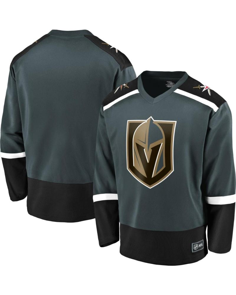 FANATICS CAMISETA NEGRA GOLDEN KNIGHTS NHL VALUE HOME SHIRT NEGRO