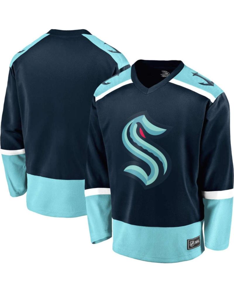 FANATICS CAMISETA MARINO SEATTLE KRAKEN NHL VALUE HOME SHIRT AZUL