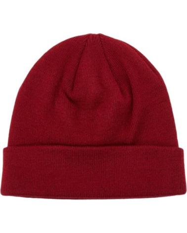 CHAMPION GORRO GRANATE LOGO LETRAS BORDADO FRENTE ROJO