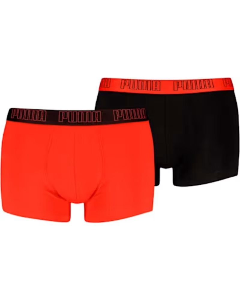 PUMA CALZONCILLO BOXER EVERYDAY TRUNK EN ROJO PARA HOMBRE NARANJA