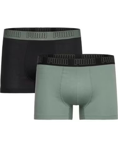 PUMA CALZONCILLO BOXER 701226388-021 EN VERDE PARA HOMBRE DARK SAGE - BLACK
