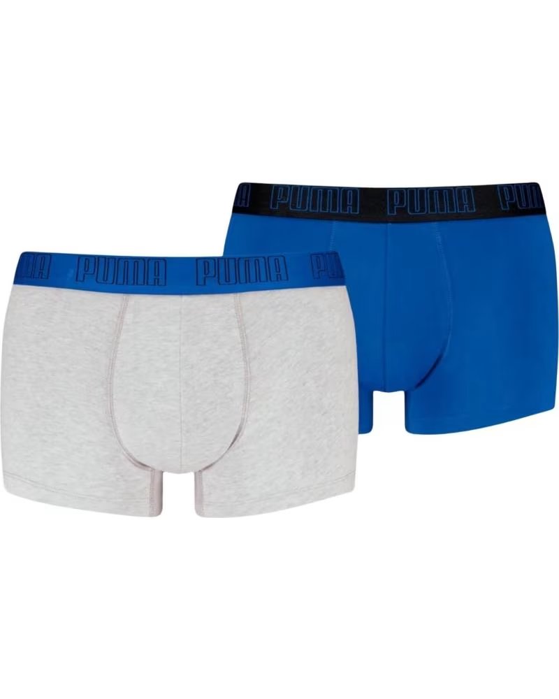 PUMA CALZONCILLO BOXER 701226388020 EN AZUL PARA HOMBRE GRIS